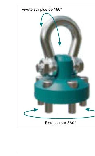 Anneau de levage pour charges très lourdes
