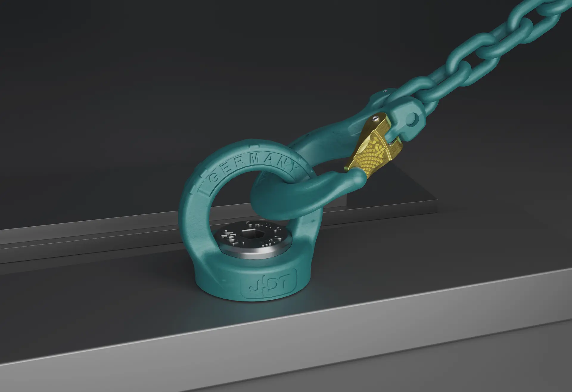 Anneau de levage Ring Point en application industrielle